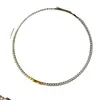 Collar de Perlas Reflejantes de Luz Ultra Fino, No se Desvanece, Cadena para Clavícula Versátil de Lujo Ligero de Gama Alta, Collar de Nicho para Mujer