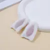 Orejas de Conejo de Peluche de Dibujos Animados Multicolor Accesorios para el Cabello DIY Pinzas Broches Bolsas Ropa Pequeños Regalos Accesorios Decorativos