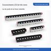 Long strip spotlight grade linha de luz luz embutida led anti-reflexo casa corredor sala estar corredor sem iluminação principal