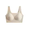 Sutiã bralette feminino com efeito base, sem costura e invisível, sem aro, oferecendo efeito push-up, respirabilidade e suporte suave, projetado como um sutiã estilo colete para exportação e vendas transfronteiriças.