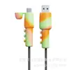 Protector de cable de datos de silicona, 20ª generación, proporciona cobertura total, previene roturas y protege la interfaz del cable de carga del polvo