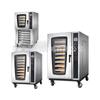 Horno de circulación de aire caliente de 8 capas y 8 placas para hornear pan, horno comercial de acero inoxidable, horno para hornear alimentos para fábricas