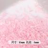 Cuentas de Arroz de Vidrio de Color Mezclado Rosa Claro Hechas a Mano DIY Collar Pulsera Aretes Colgante Material para Joyería Accesorios