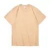 Camisetas de Manga Corta de Algodón Puro de Peso Pesado, Camisetas Publicitarias Personalizadas, Ropa de Trabajo, Uniformes de Grupo, Ropa de Trabajo con Logo Impreso