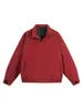Chaqueta de Moda Tangkez para Hombre Primavera y Otoño, Marca de Tendencia Cuello Alto Casual Versátil Corte Holgado Chaqueta de Trabajo para Pareja