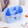 Novo porta-canetas alunos do ensino fundamental adesivos DIY caixa de papelaria para armazenamento de mesa simples grande capacidade grade logo atacado