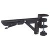 Suporte Dobrável Sem Prego de Aço Esquerdo Suporte para Teclado Suporte de Extensão de Mesa Prateleira de Armazenamento Suporte para Placa
