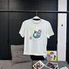 [Em Estoque] Camiseta Estampada Tamanho Pequeno Série Elfo Cavalo Fantasma Vc Sereia & Pequeno Monstro
