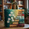 2026 Nueva Serie Floral Transfronteriza Estampado Digital Bolso Tote Acolchado de Hombro de Moda