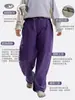 Pantalones Funcionales Exteriores Delgados Sueltos de Primavera y Otoño Black Fleet, Impermeables, Resistentes al Desgaste, con Puño, Diseño de Bloques de Color, Pantalones de Senderismo para Exteriores