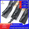 Nº do Fabricante 5 Zíper de Nylon Impermeável Estilo Coreano Invisível para Jaquetas de Penas, Casacos e Bolsas, Zíper de Fechamento Único com Duas Cabeças Zíper Longo