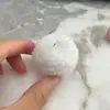 Bola de Lana de 4 cm Colorida Gruesa de Peluche Paquete de Materiales para Ropa Zapatos y Sombreros Hechos a Mano Accesorios para Joyería DIY 1 Pieza