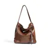 2026 Novo Estilo de Alta Qualidade Simples e Versátil Elegante Bolsa Tote Saco Balde Bolsa de Mão Feminina Bolsa de Ombro Bolsa Transversal