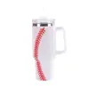 Taza Térmica Popular de Diamantes con Pegamento de Amazon Acero Inoxidable Diamante 40oz Taza de Coche con Asa Paja de Acero Inoxidable Taza Térmica