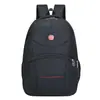 Mochila masculina de tecido Oxford, grande capacidade, prática e durável, adequada para ensino fundamental e médio, bolsa casual simples para viagem para laptop para mulheres