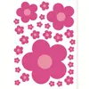 Pegatinas de Pared de Flores Coloridas Transfronterizas Pegatinas Instantáneas de Flores Estilo Escolar Pegatinas Hippies Pegatinas Decorativas para Jardín de Infantes