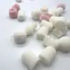 Directo de fábrica dos colores látex sombra de ojos cabeza de algodón núcleo cabeza de cepillo de esponja para sombra de ojos forma de ceja algodón de maquillaje
