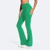 Nuevos pantalones de yoga de cadera transfronterizos europeos y americanos, pantalones ajustados de entrenamiento para correr con cadera de melocotón, pantalones de pierna ancha deportivos, pantalones de fitness transpirables