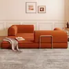 Comércio Exterior Transfronteiriço Exportação Pacote Compactado em Rolo Alta Densidade Sofá-Cama Dobrável Tudo-em-Um Sala de Estar Fábrica de Sofás Venda Direta