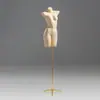 Mannequins de Meia-Corpo Masculino e Feminino para Exposição de Lingerie, Rack para Vitrine de Loja de Lingerie, Manequim, Rack para Exposição de Maiôs e Sutiãs, Modelo de Prateleira