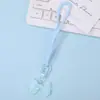 Ins metal electrochapado lazo charm para cordón de teléfono llavero de cuentas perler diy cordón anti-pérdida adorno colgante para bolsa coche