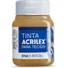 Tinta para tecido fosca 37ml Siena Natural