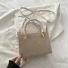 Bolsa de Mão Quadrada Pequena de Alta Qualidade e Estilosa para Mulheres, Novo Modelo Primavera 2026, Bolsa de Ombro Levemente Luxuosa e Moderna, Bolsa Transversal para o Dia a Dia