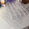Caja de Almacenamiento de Cuentas Puesto Callejero Hecho a Mano Caja de Almacenamiento Cuentas Sueltas Multirejilla Accesorios de Joyería Clasificación y Organización Caja Tipo Cajón de Almacenamiento