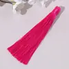 Fleco de Borlas de Tubo Hueco de 8 mm y 12 cm, Accesorios de Colgante de Nudo Chino, Colgante de Moneda de los Cinco Emperadores, Compra al por Mayor, Gran Precio