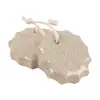 Nova Pedra para Calos nos Pés Redonda de Renda Placa Dupla para Esfregar Pés Mãos Calosidades da Planta do Pé Pedra-pomes Esfoliante Pedra Vulcânica