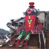 Resbaladilla Combinada Grande de Acero Inoxidable para Exteriores Parque Infantil Equipo de Diversión No Motorizado Resbaladilla de Escalada Personalizada