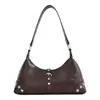 Bolso de axila de nicho estilo francés para mujer, nuevo bolso cruzado pequeño para teléfono móvil de moda primavera-verano 2026, bolso cruzado de hombro de alta gama