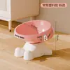 2026 Novo Modelo Tigela para Gato, Tigela Elevada para Proteção do Pescoço do Gato, Tigela de Aço Inoxidável, Tigela de Comida para Gato, Tigela para Filhote, Tigela para Alimentação de Gato Dropshipping