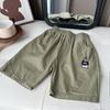 Roupas de Verão 2026 para Crianças Meninos Algodão Lavado Macio Estilo Coreano Shorts de Desenho Animado para Crianças Maiores