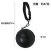 Cadena de Ataduras de Halloween Juguete Cadena con Candado de Plástico Grillete para Pie Balón de Fútbol Grillete Rodilleras de Plástico para Rodaje de Cine y Televisión