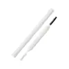 Peine de Acero de Doble Punta para Cejas y Pestañas con Cubierta Protectora Portátil, Cepillo para Cejas de Acero Inoxidable, Cepillo para Pestañas de Doble Punta, Peine para Pestañas Multiusos con Dos Puntas
