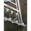 Escada de Andaime com Catraca Construção Aço Galvanizado Escada de Escalada Operação em Alta Altitude Escada Inclinada Estrutura Externa de Tubo de Aço Escada