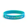 Pulsera Popular de Camuflaje Transfronteriza Pulsera de Silicona con Citas Inspiradoras Pulsera Deportiva Pulsera de Goma con Citas Inspiradoras