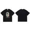 Marca de moda Suministro Mayorista Transfronterizo Comercio Exterior Dropshipping Camiseta de Manga Corta Pe Tiburón Peso Pesado 230g 25