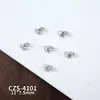 Acessórios de Strass para Nail Art em Liga, Strass para Unhas Coração Vazado Cravejado com Diamantes de Luxo Leve, Acessórios de Unha Vestíveis, Coração Totalmente Cravejado com Diamantes Micro-Incrustados