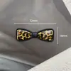 Nuevo Accesorio de Aleación con Lazo de Cuadros Diamante Leopardo Accesorios Vintage Pasador Hecho a Mano Tocado Material para Manualidades
