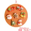 Yqt Dibujos Animados Navideños Accesorios de Joyería de Resina Set DIY Accesorios Especiales de Exportación Transfronteriza Juguetes de Comida Mini