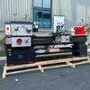 Torno Ordinario Ca6250 Pequeño de Precisión para Corte de Metal Horizontal de Agujero Grande con Carro Deslizante de Piso