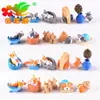 Micro Paisagem Desenho Animado Cachorrinho Fofo Artesanato em Resina DIY Ornamentos de Jardinagem Acessórios Carro Desktop Pequenos Ornamentos