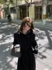 26 Novos Casacos de Lã e Caxemira Dupla Face Outono e Inverno para Mulheres, Estilo Longo Solto com Cinto, Casaco 100% Lã Australiana, Elegante