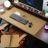 Mouse Pad, Pad de Mesa de Escritório, Pad Grande de Couro de Alta Qualidade para Mesa de Jantar, Resistente a Manchas, Sem Lavagem, Pad de Teclado em Couro, Personalizado de Acordo com Desenhos