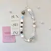 Lanyard de verano para teléfono móvil, colgante fresco estilo ins, colgante de cuentas, cadena de teléfono con cámara ccd, cadena