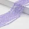 Cuentas Elásticas de 4 mm Cuentas de Bola de Cristal Cuentas Redondas de Cristal de 96 Caras Cuentas Sueltas Accesorios para Manualidades Hechas a Mano Material