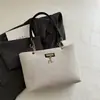 Bolso de Hombro de Moda Casual Simple Elegante con Textura a la Moda para Mujer, Bolso Tote Minimalista de Alto Valor