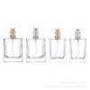 Em estoque B013-30ml50mL100 quadrado transparente vidro perfume spray sub-embalagem cosmético frasco vazio